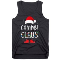 Gammy Santa Claus Hat With Xmas Light Christmas Holiday Tank Top