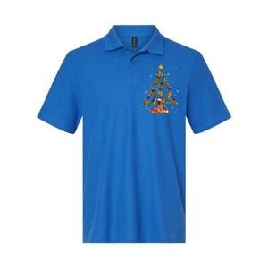 Ger Shepherd Christmas Tree XMas Dog Lover Gift Softstyle Adult Sport Polo