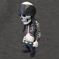 Gangster Skull Cool Swag Vector Backpack