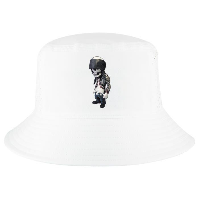 Gangster Skull Cool Swag Cool Comfort Performance Bucket Hat
