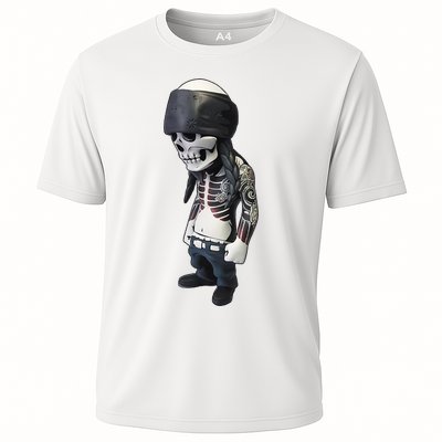 Gangster Skull Cool Swag Performance Shirt