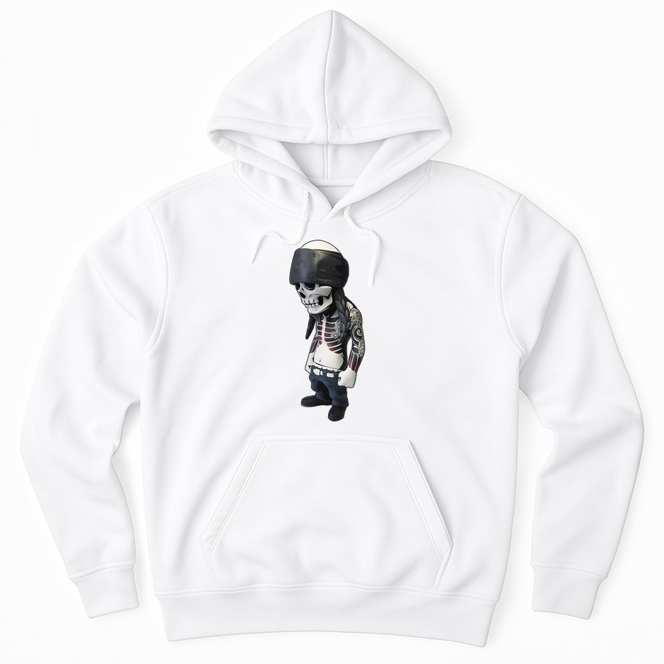 Gangster Skull Cool Swag Hoodie
