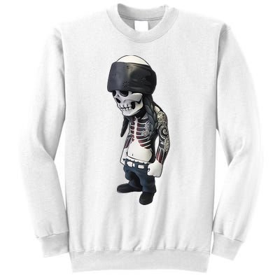 Gangster Skull Cool Swag Sweatshirt