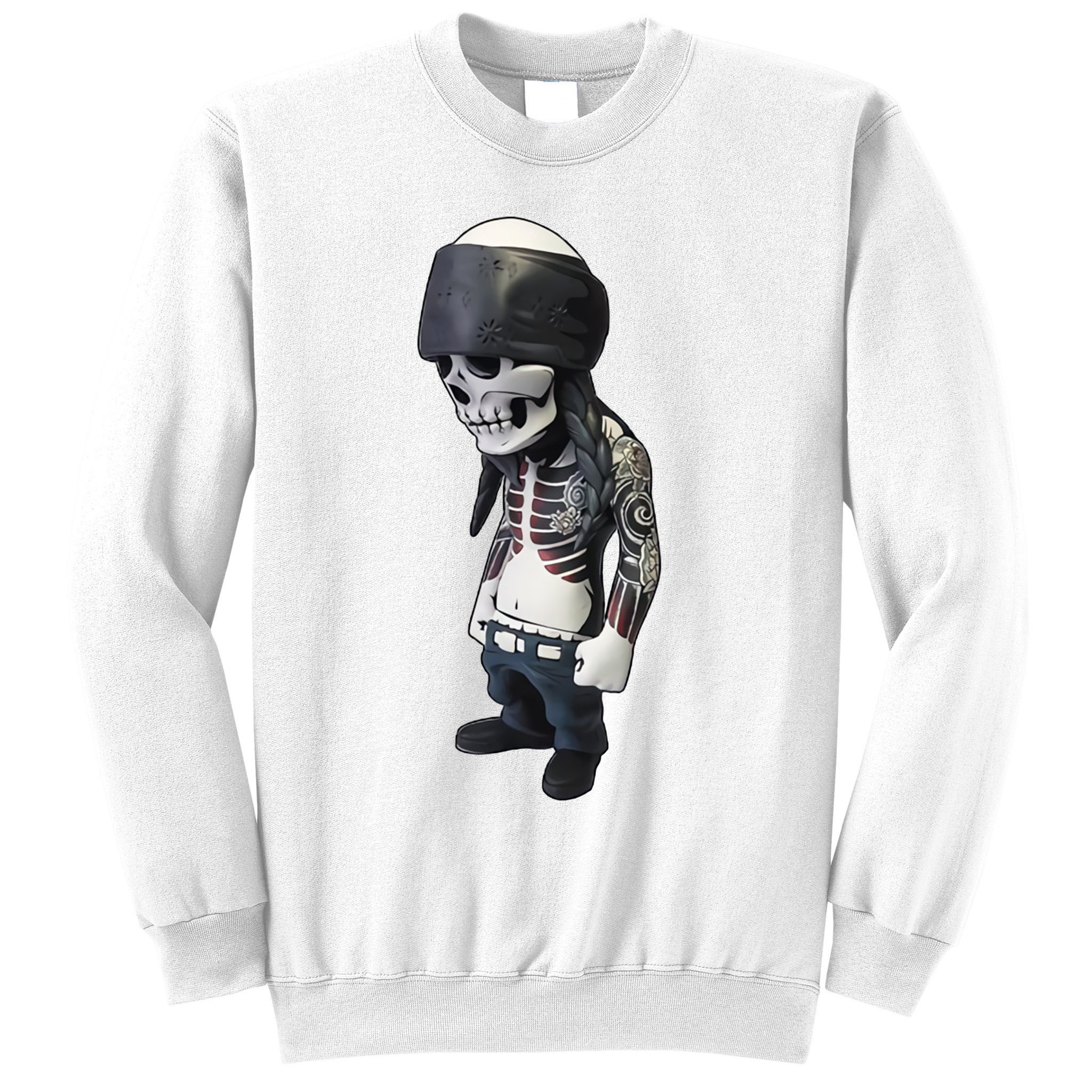 Gangster Skull Cool Swag Sweatshirt
