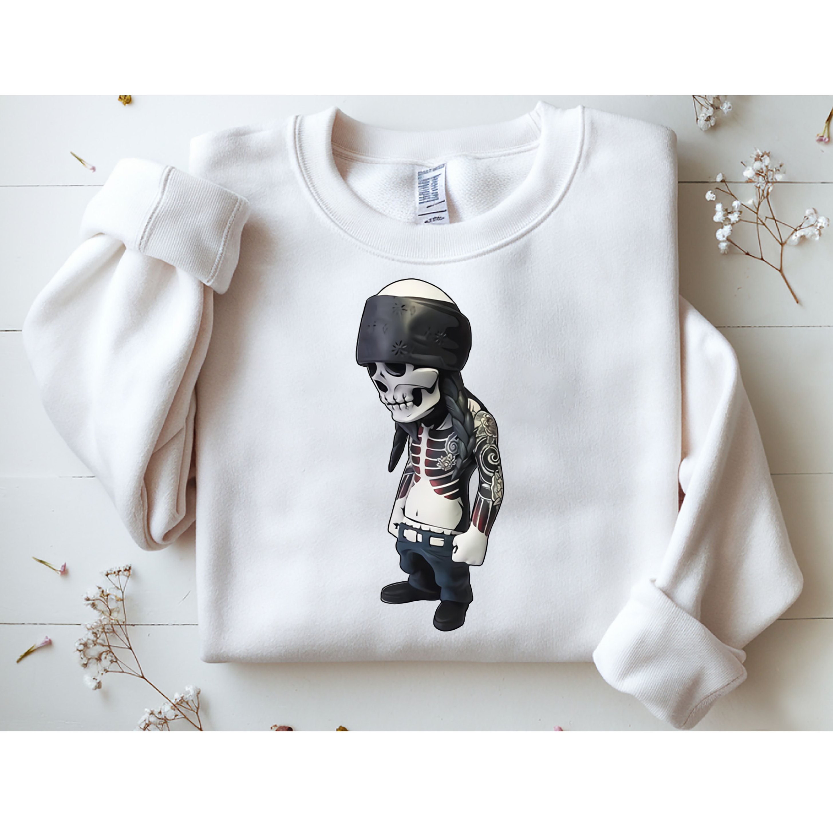Gangster Skull Cool Swag Sweatshirt