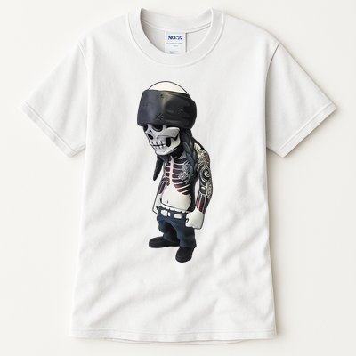 Gangster Skull Cool Swag Tall T-Shirt
