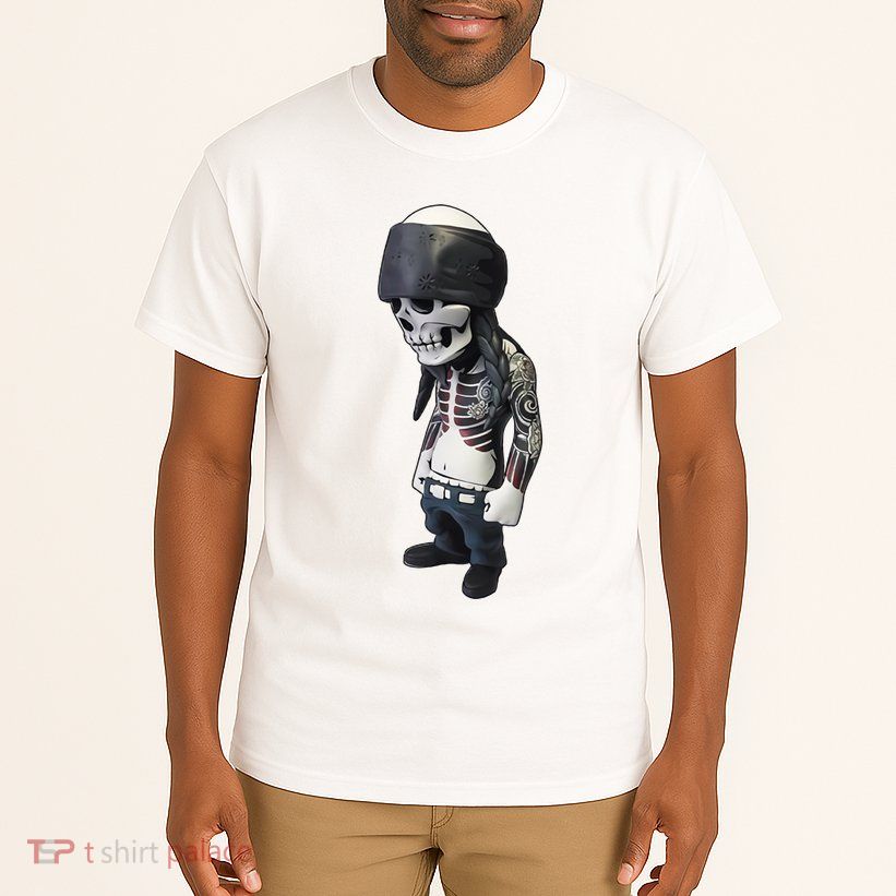 Gangster Skull Cool Swag Tall T-Shirt