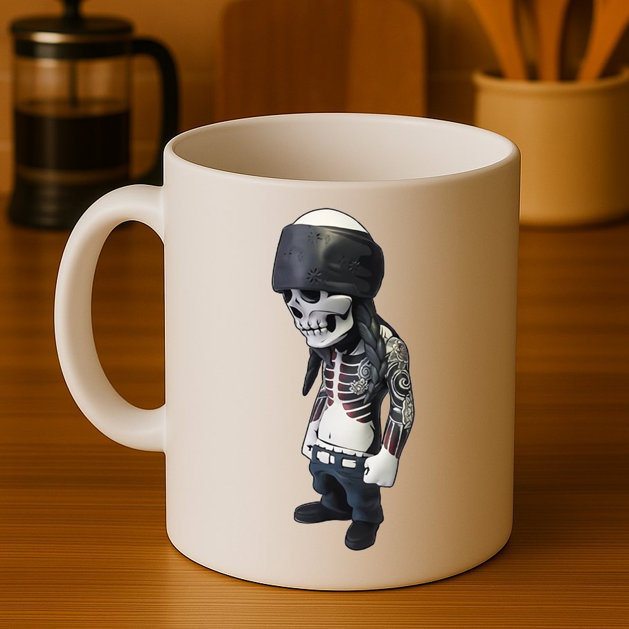 Gangster Skull Cool Swag Mug