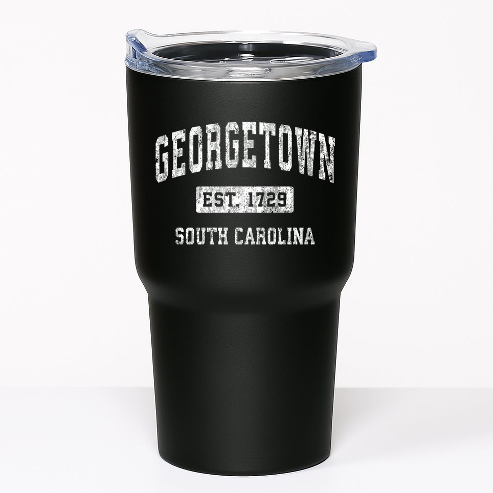 Georgetown South Carolina Sc Vintage Established Sports Tumbler