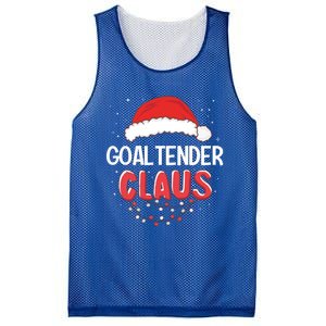 Goaltender Santa Claus Christmas Matching Costume Cute Gift Mesh Reversible Basketball Jersey Tank