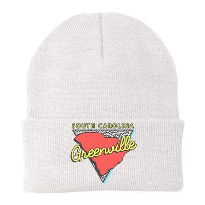 Greenville South Carolina Sc Retro Souvenirs Knit Cap Winter Beanie