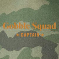 Gobble Squad Captain Gobble Gobble Gobble Legacy Tie Dye Trucker Hat