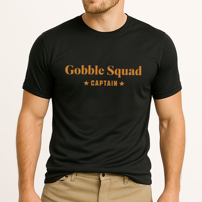 Gobble Squad Captain Gobble Gobble Gobble Performance Shirt