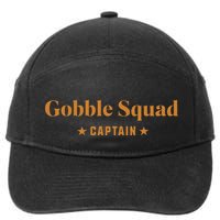 Gobble Squad Captain Gobble Gobble Gobble 7-Panel Snapback Hat