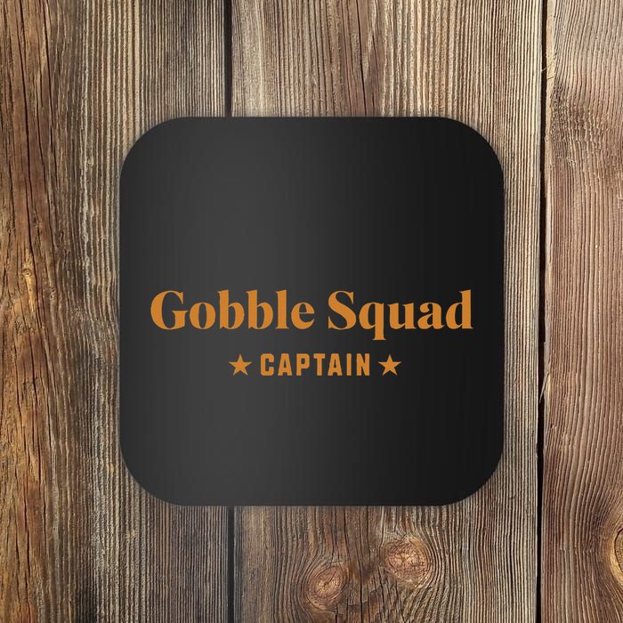 Gobble Squad Captain Gobble Gobble Gobble Coaster