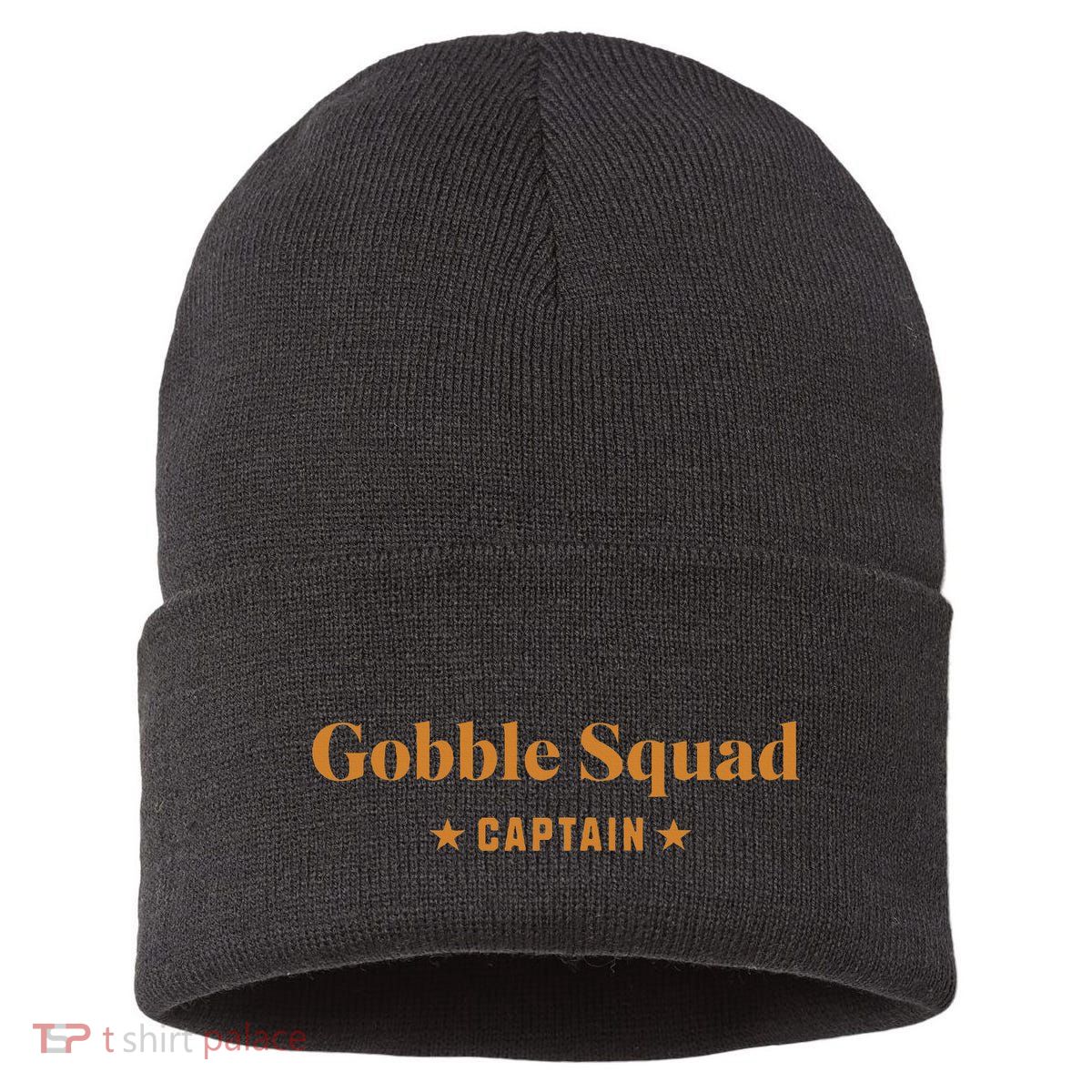 Gobble Squad Captain Gobble Gobble Gobble Sustainable Knit Beanie