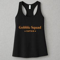Gobble Squad Captain Gobble Gobble Gobble Womens Tank Top