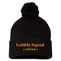 Gobble Squad Captain Gobble Gobble Gobble Pom Pom 12in Knit Beanie