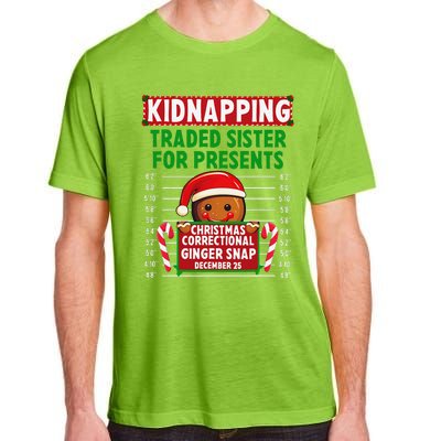 Ginger Snap Christmas Correctional Funny Inmate Xmas Party Adult ChromaSoft Performance T-Shirt