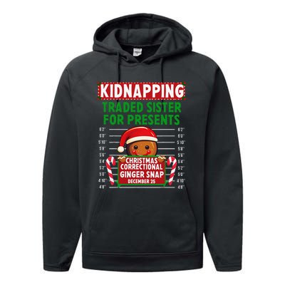 Ginger Snap Christmas Correctional Funny Inmate Xmas Party Performance Fleece Hoodie