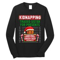 Ginger Snap Christmas Correctional Funny Inmate Xmas Party Long Sleeve Shirt