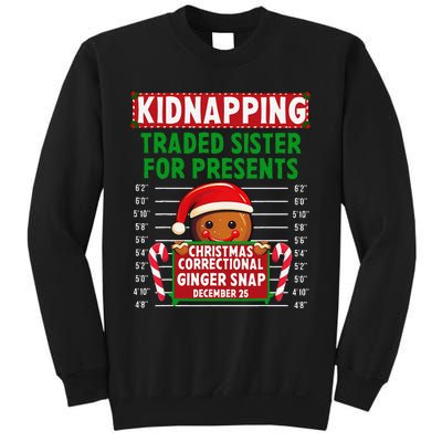 Ginger Snap Christmas Correctional Funny Inmate Xmas Party Sweatshirt