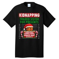 Ginger Snap Christmas Correctional Funny Inmate Xmas Party Tall T-Shirt