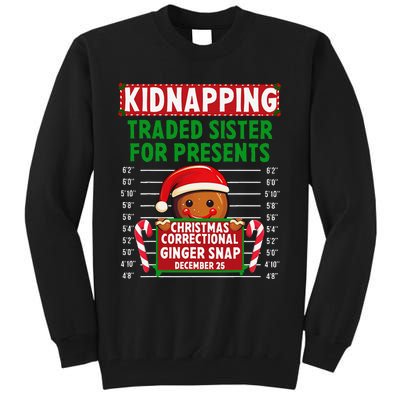 Ginger Snap Christmas Correctional Funny Inmate Xmas Party Tall Sweatshirt