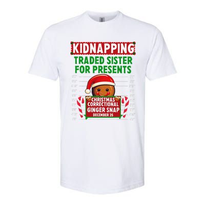 Ginger Snap Christmas Correctional Funny Inmate Xmas Party Softstyle CVC T-Shirt