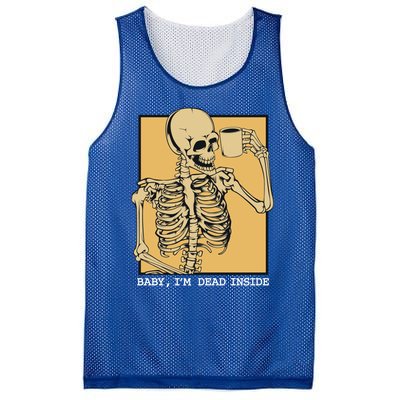 Grunge Skeleton Coffee Cup Mug Coffeeers Skull Dead Meaningful Gift Mesh Reversible Basketball Jersey Tank