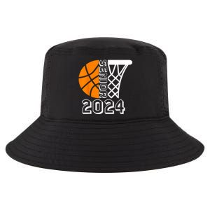 Graduate Senior Class Of 2024 Basketball Player Graduation Cool Comfort Performance Bucket Hat