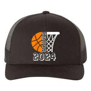 Graduate Senior Class Of 2024 Basketball Player Graduation Yupoong Adult 5-Panel Trucker Hat