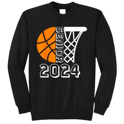 Graduate Senior Class Of 2024 Basketball Player Graduation Sweatshirt