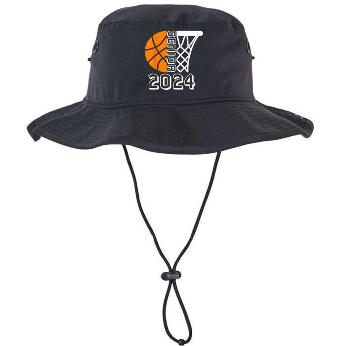 Graduate Senior Class Of 2024 Basketball Player Graduation Legacy Cool Fit Booney Bucket Hat