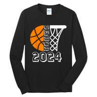 Graduate Senior Class Of 2024 Basketball Player Graduation Tall Long Sleeve T-Shirt