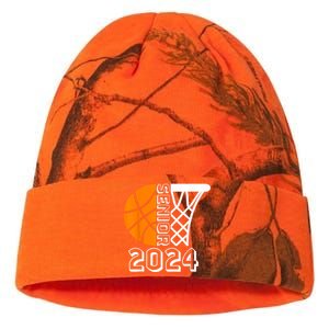 Graduate Senior Class Of 2024 Basketball Player Graduation Kati Licensed 12" Camo Beanie