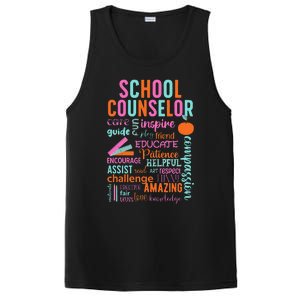 groovy School Counselor School Counseling Week PosiCharge Competitor Tank