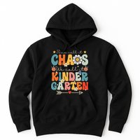 Groovy Some Call It Chaos We Call It Kindergarten Teachers Hoodie