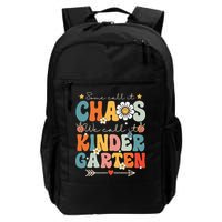 Groovy Some Call It Chaos We Call It Kindergarten Teachers Backpack