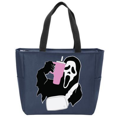 Ghostface Stanley Cup Tumbler Belt Bag Ghostface Sweater Halloween Zip Tote Bag