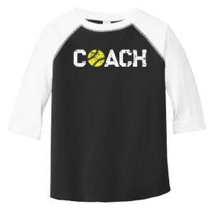 Gifts Softball Coaches Appreciation Softball Coach Toddler Fine Jersey T-Shirt