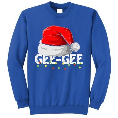 Geegee Santa Christmas Family Matching Pajamas Mama Xmas Great Gift Sweatshirt