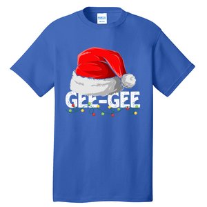 Geegee Santa Christmas Family Matching Pajamas Mama Xmas Great Gift Tall T-Shirt