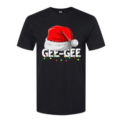 Geegee Santa Christmas Family Matching Pajamas Mama Xmas Great Gift Softstyle CVC T-Shirt