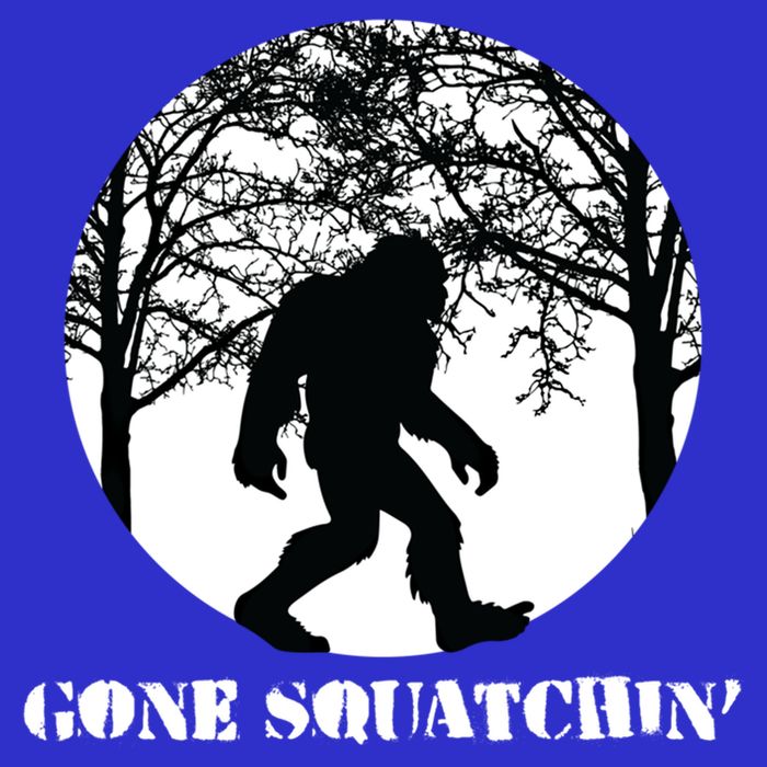 Gone Squatchin Cryptid Sasquatch Bigfoot Hunter Great Gift 16 in Basic Backpack