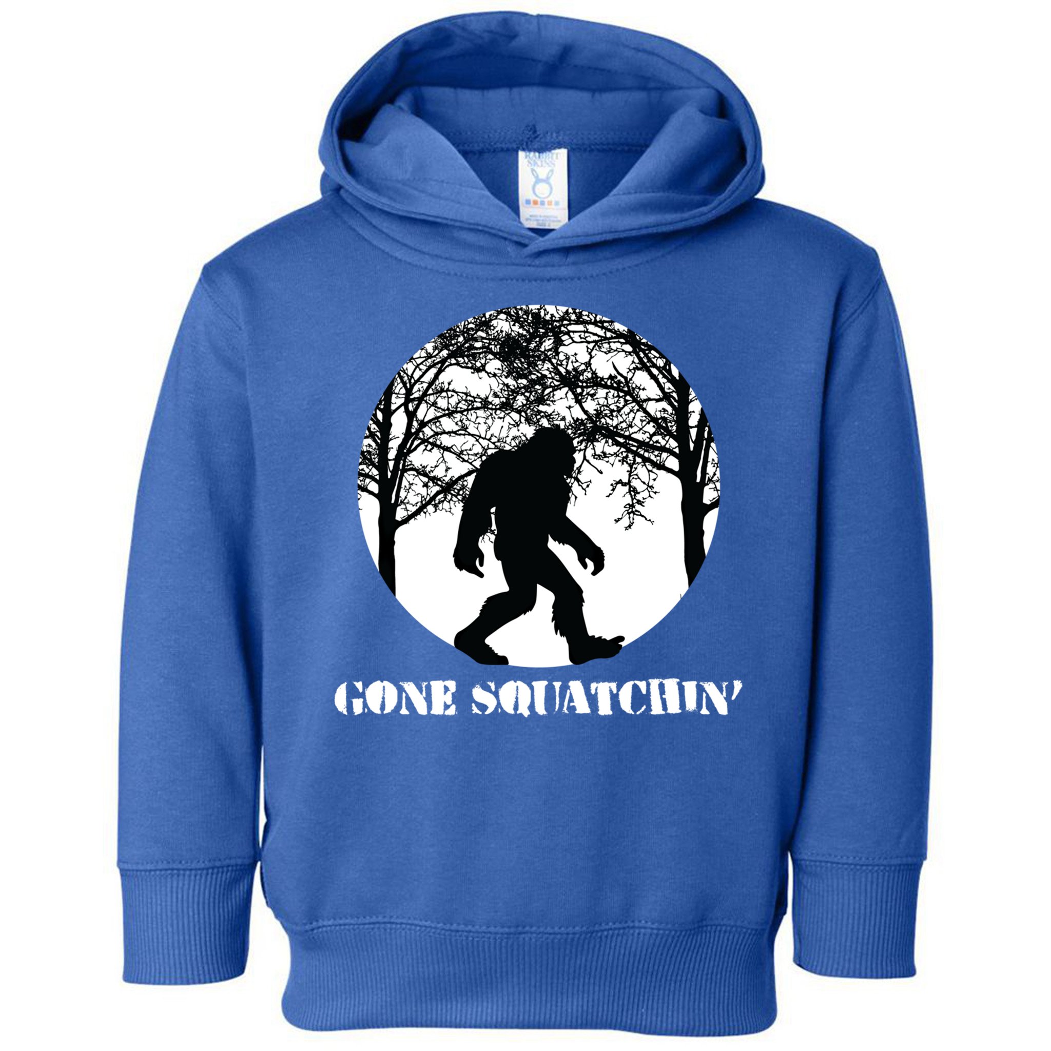 Gone Squatchin Cryptid Sasquatch Bigfoot Hunter Great Gift Toddler Hoodie