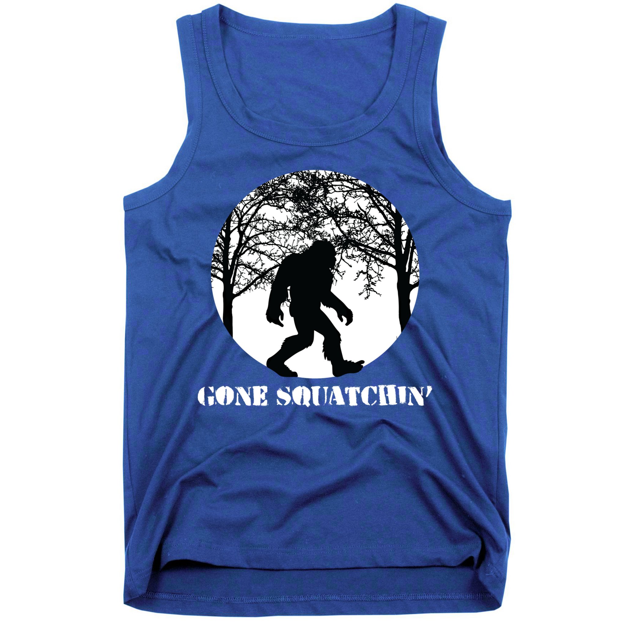 Gone Squatchin Cryptid Sasquatch Bigfoot Hunter Great Gift Tank Top