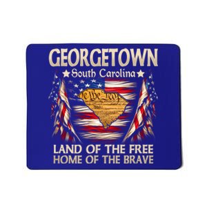 Georgetown South Carolina Usa Flag 4th Of July Gift Mousepad