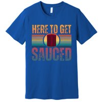 getting sauced cranberry getting sauced cranberry jelly  Premium T-Shirt