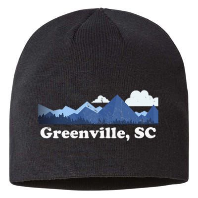 Greenville South Carolina Blue Ridge Mountains Sustainable Beanie